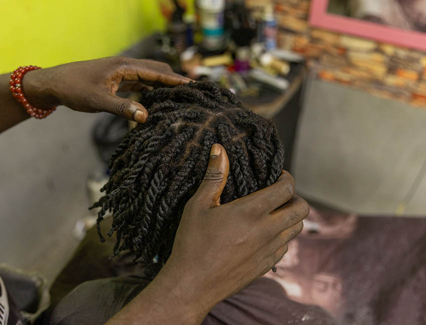 Hairdresser: Locs. Certified Holistic Loctitian